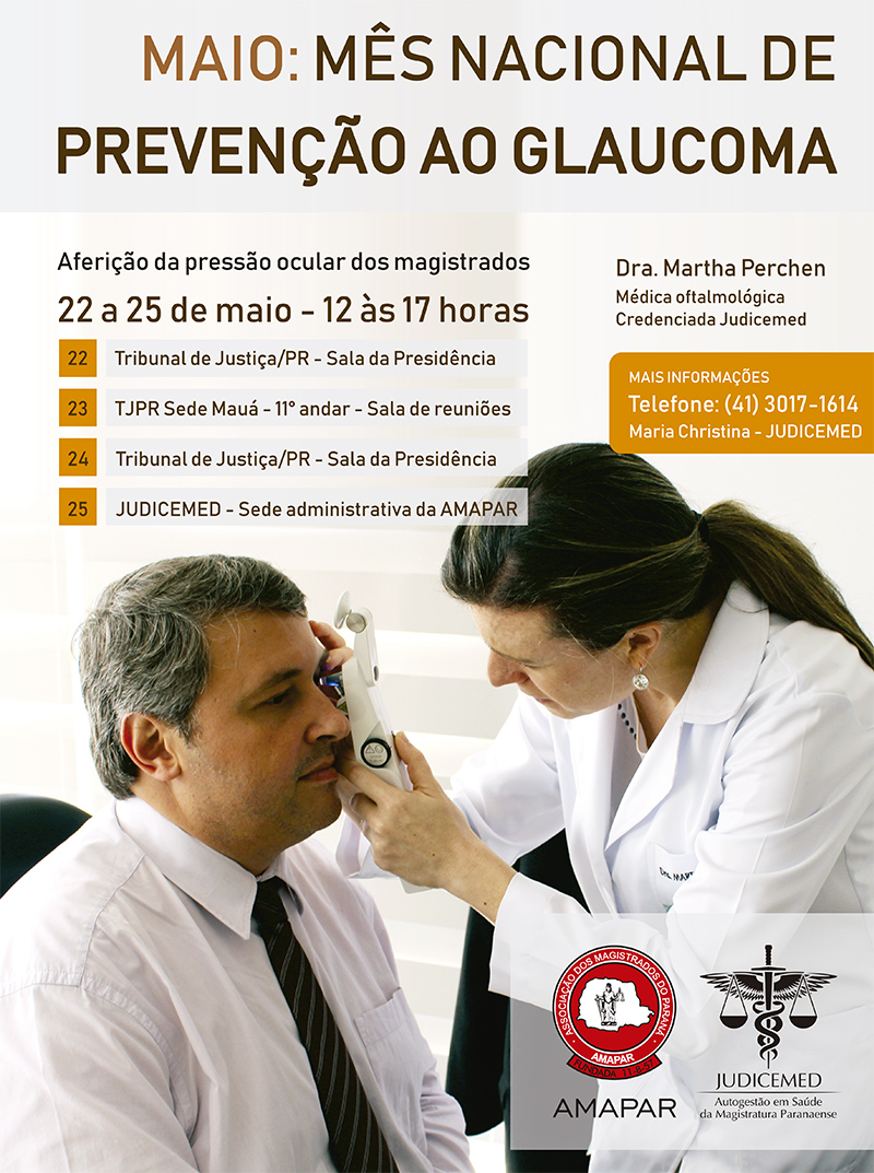 Maio Prevenção ao Glaucoma JUDICEMED 2
