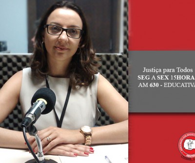 Promotora fala sobre saúde pública no Justiça para Todos