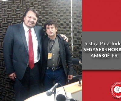 Juiz Augusto Gluszczak Júnior fala sobre projetos sociais que estão sendo realizados na comarca de São José dos Pinhais