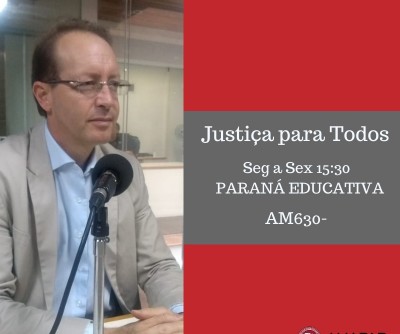 Promotor Régis Vicente Sartori fala sobre ações da Promotoria das Comunidades em Curitiba