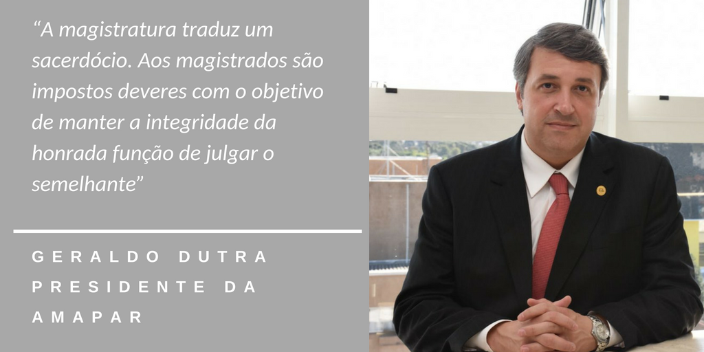 Presidente da AMAPAR fala de associativismo, carreira, segurança, sistema de Justiça e déficit de magistrados 