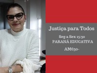 Juíza  Vanessa Jamus Marchi  fala sobre Centro Judiciário de Solução de Conflitos e Cidadania  de 1º Grau do TJPR