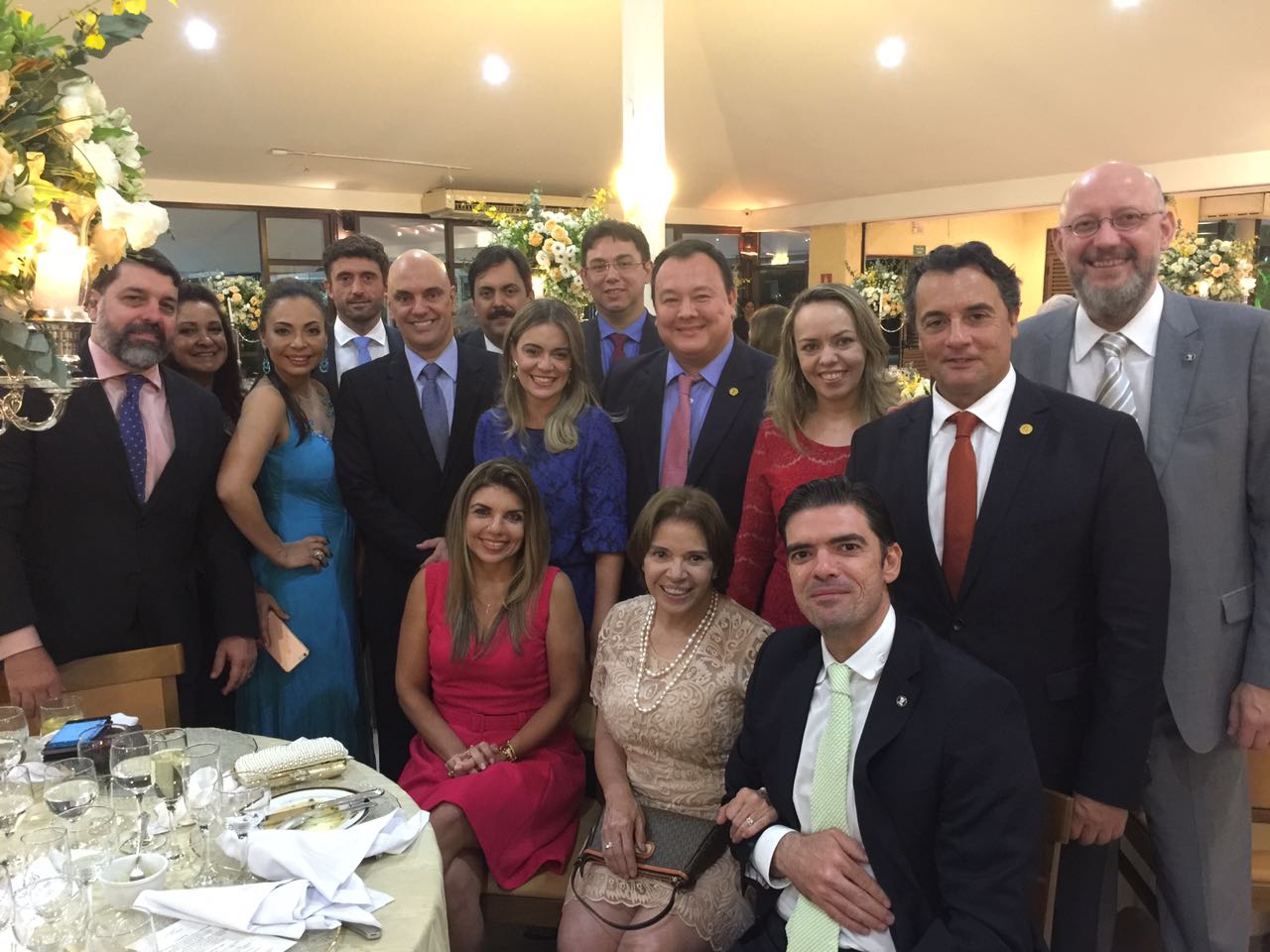 BRASÍLIA - Diretorias da AMB e da AMAPAR  acompanham a posse do novo ministro do STF, Alexandre de Moraes 