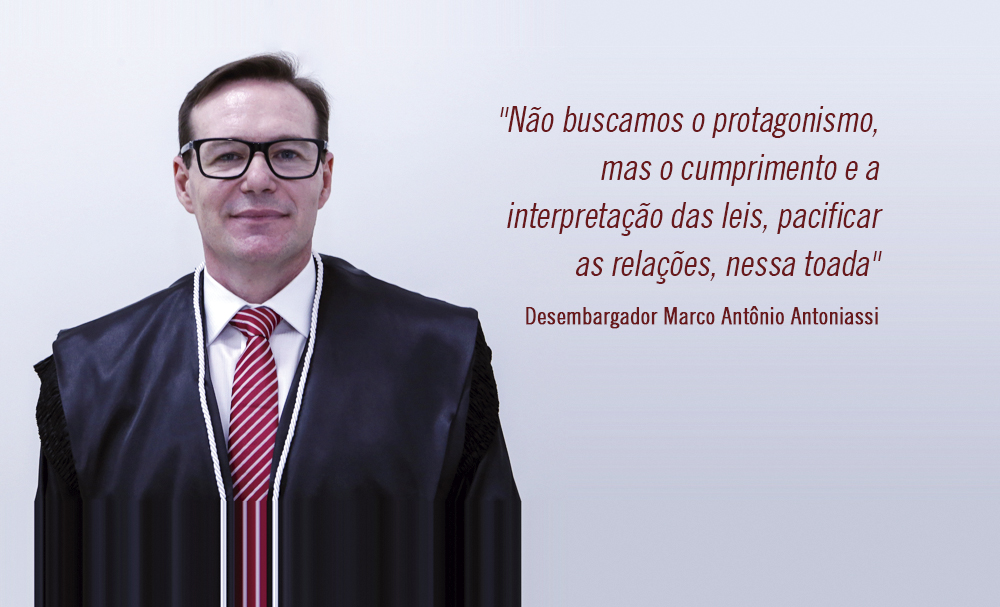 Desembargador Marco Antoniassi fala à AMAPAR sobre eleições no TJ-PR e protagonismo do Judiciário