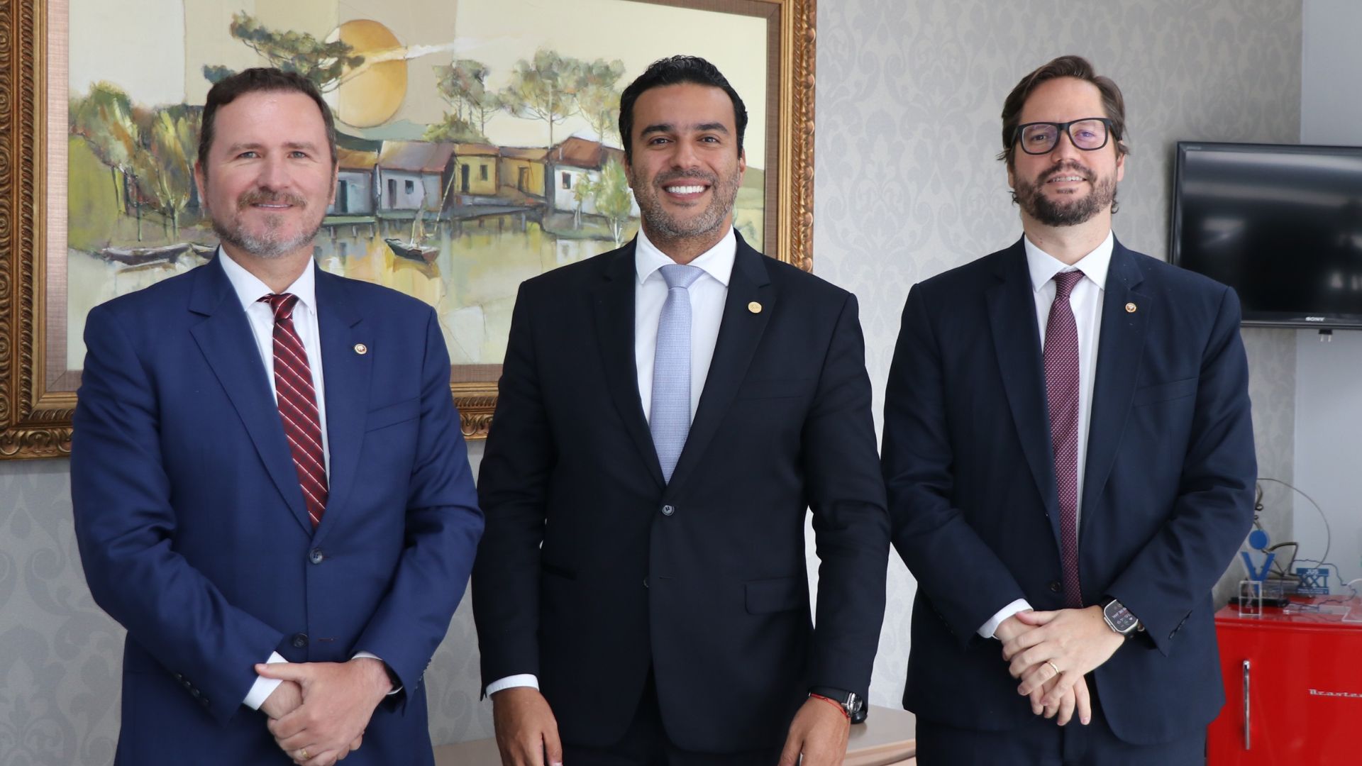 Presidente da AMAPAR reccebe a diretoria da APMP