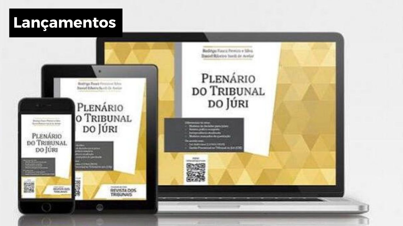 Juiz Daniel Avelar lança livro que serve de guia para magistrados conduzirem as sessões no Tribunal do Júri 