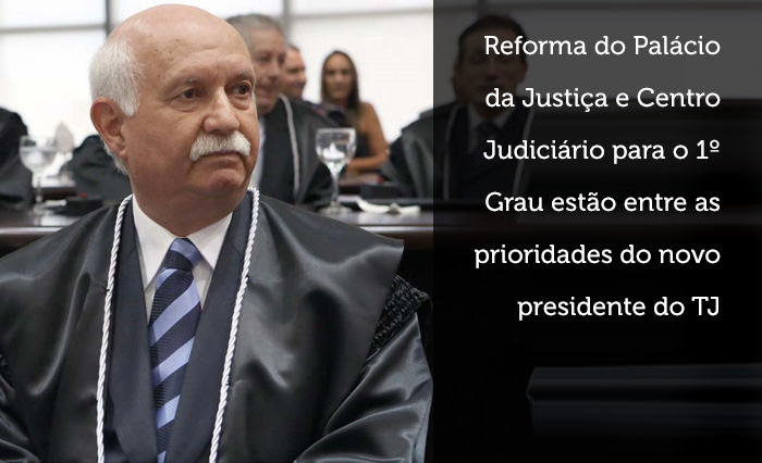 Desembargador Paulo Vasconcelos toma posse na presidência do TJ 