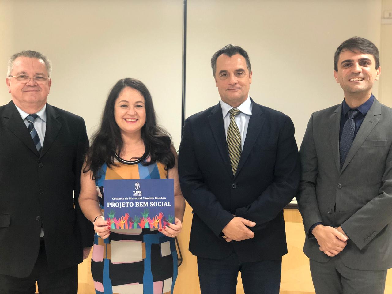 Juíza Berenice Nassar apresenta o projeto Bem Social em Marechal Cândido Rondon