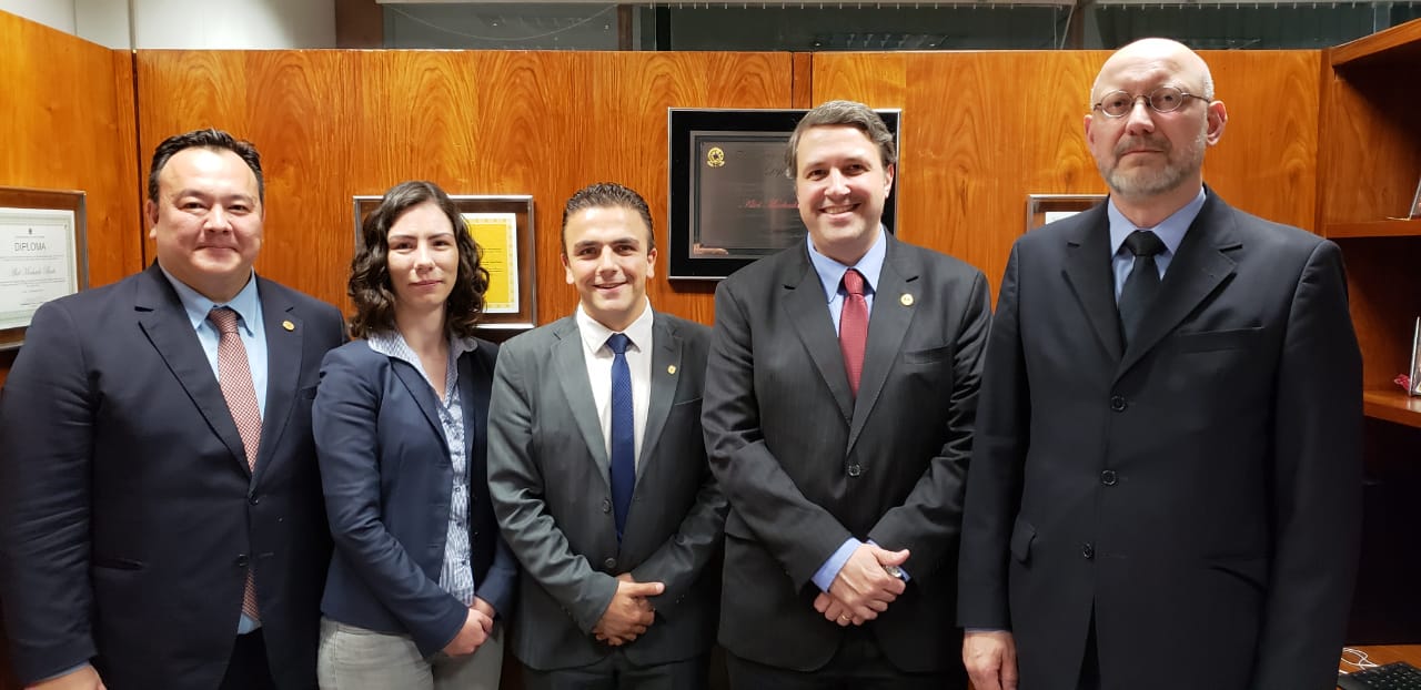 AMAPAR visita parlamentares em Brasília e debate pautas de interesse da magistratura 