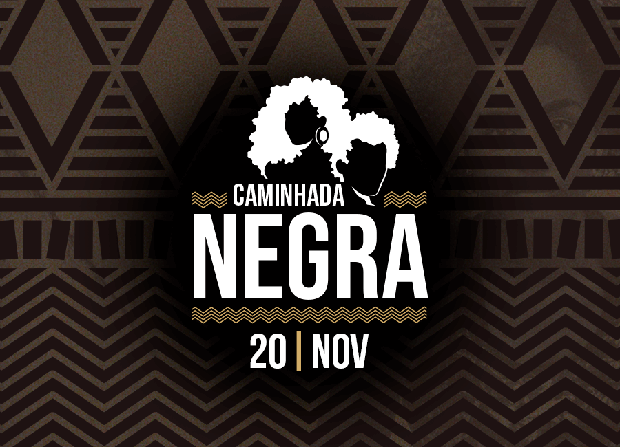 AMB e associações fazem caminhada para marcar o Dia da Consciência Negra
