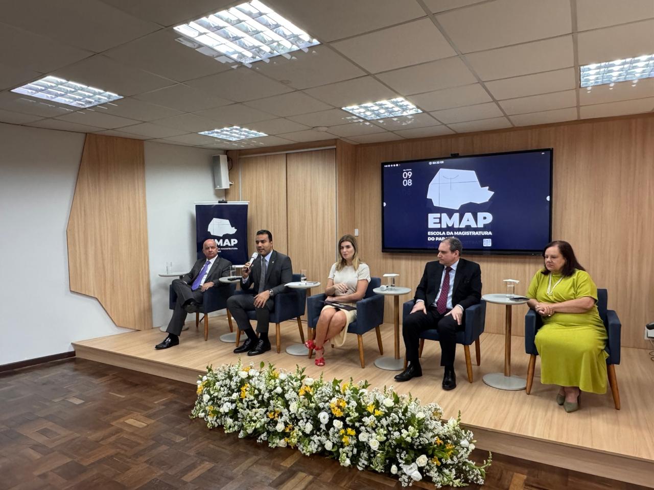 Presidente da AMAPAR participa da abertura do curso presencial de capacitação para o eproc