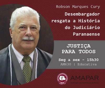 Desembargador resgata a História do Judiciário Paranaense