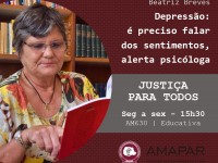 Depressão: é preciso falar dos sentimentos, alerta psicóloga