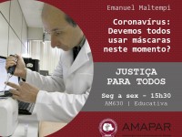 COVID-19: Devemos todos usar máscaras neste momento?
