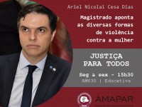 Magistrado aponta as diversas formas de violência contra a mulher