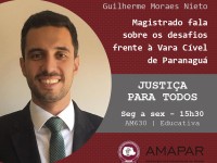 Magistrado fala sobre os desafios frente à Vara Cível de Paranaguá  