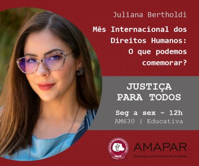 Mês Internacional dos Direitos Humanos – o que podemos comemorar?