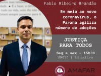Em meio ao novo coronavírus, o Paraná agiliza número de adoções