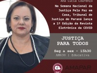 1ª Edição da Revista Eletrônica da CEVID é lançada na Semana Nacional da Justiça pela Paz em Casa