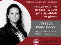 Justiça Pela Paz em Casa: a luta pela igualdade de gênero