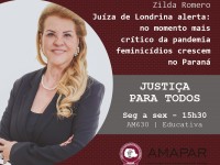 Juíza de Londrina alerta: no momento mais crítico da pandemia feminicídios crescem no Paraná