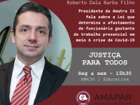 Presidente da Amatra IX fala sobre a Lei que determina o afastamento de funcionária gestante do trabalho presencial em meio à crise de Covid-19