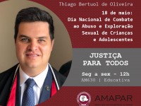 18 de maio: Dia Nacional de Combate ao Abuso e Exploração Sexual de Crianças e Adolescentes