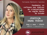 COVID-19 e os reflexos nos índices de criminalidade na região Oeste do Estado