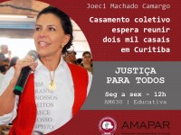 Casamento coletivo espera reunir dois mil casais em Curitiba