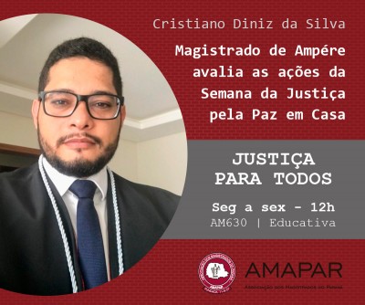 Juiz fala do comprometimento da magistratura durante a 