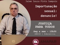 Importunação sexual: denuncie!