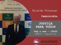 Juiz Ricardo Piovesan fala sobre ações promovidas pelo grupo de trabalho de feminicídio no estado 