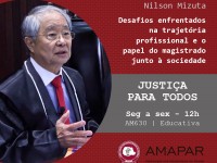 Desembargador destaca os desafios enfrentados na trajetória profissional e o papel do magistrado junto à sociedade