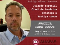 Juiz Rodrigo Bressan fala sobre o trabalho do Juizado Especial de Londrina 