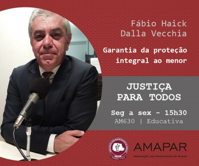Desembargador Fábio Haick Dalla Vecchia fala sobre o direito da criança e do adolescente 