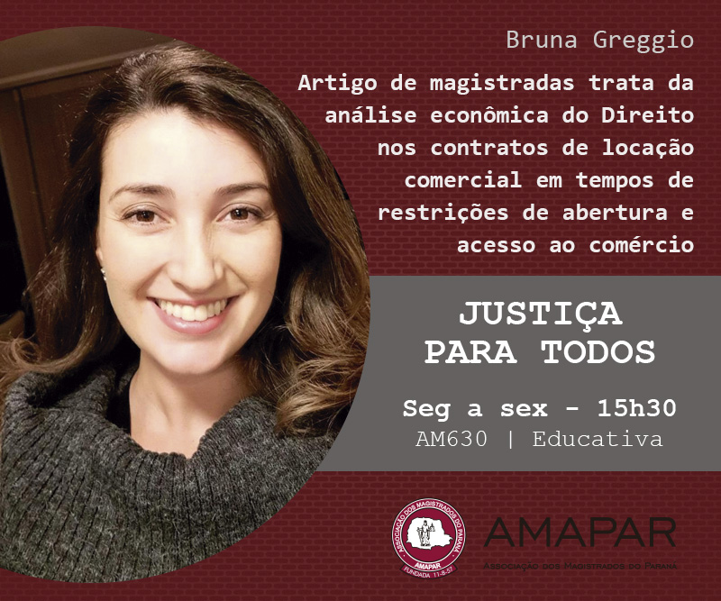 Artigo de magistradas trata da análise econômica do Direito nos contratos de locação comercial em tempos de restrições de abertura e acesso ao comércio