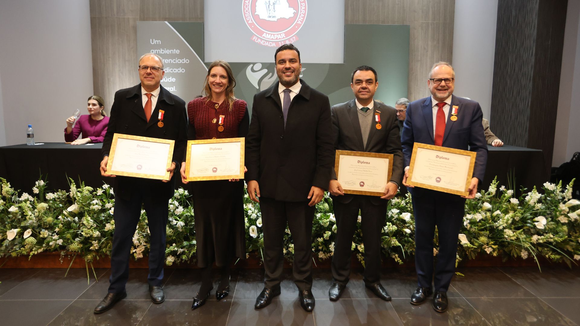 Lideranças da magistratura são agraciadas com a comenda Antônio Franco Ferreira da Costa 