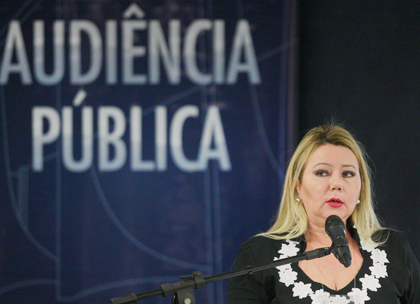 Juíza Denise Hammerschmidt, do TJ-PR, participa de audiência pública no STF