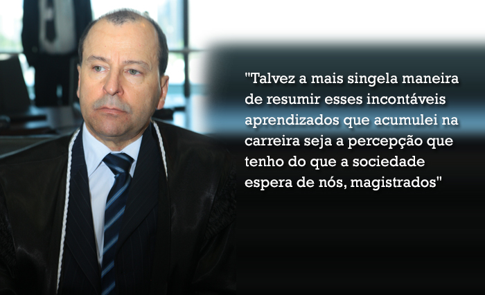 Desembargador Edgard Barbosa encerra a carreira e concede entrevista à AMAPAR 