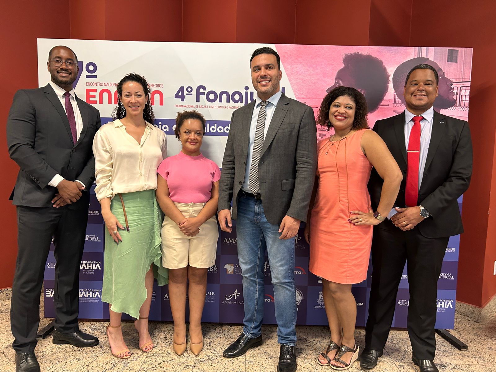 Diretoria da AMAPAR participa do ENAJUN em Salvador 