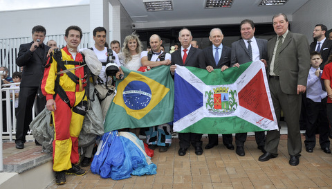  “A população será muito bem recebida e acolhida nas novas instalações”, afirmou Branca Bernardi, durante a inauguração do fórum de Barracão 