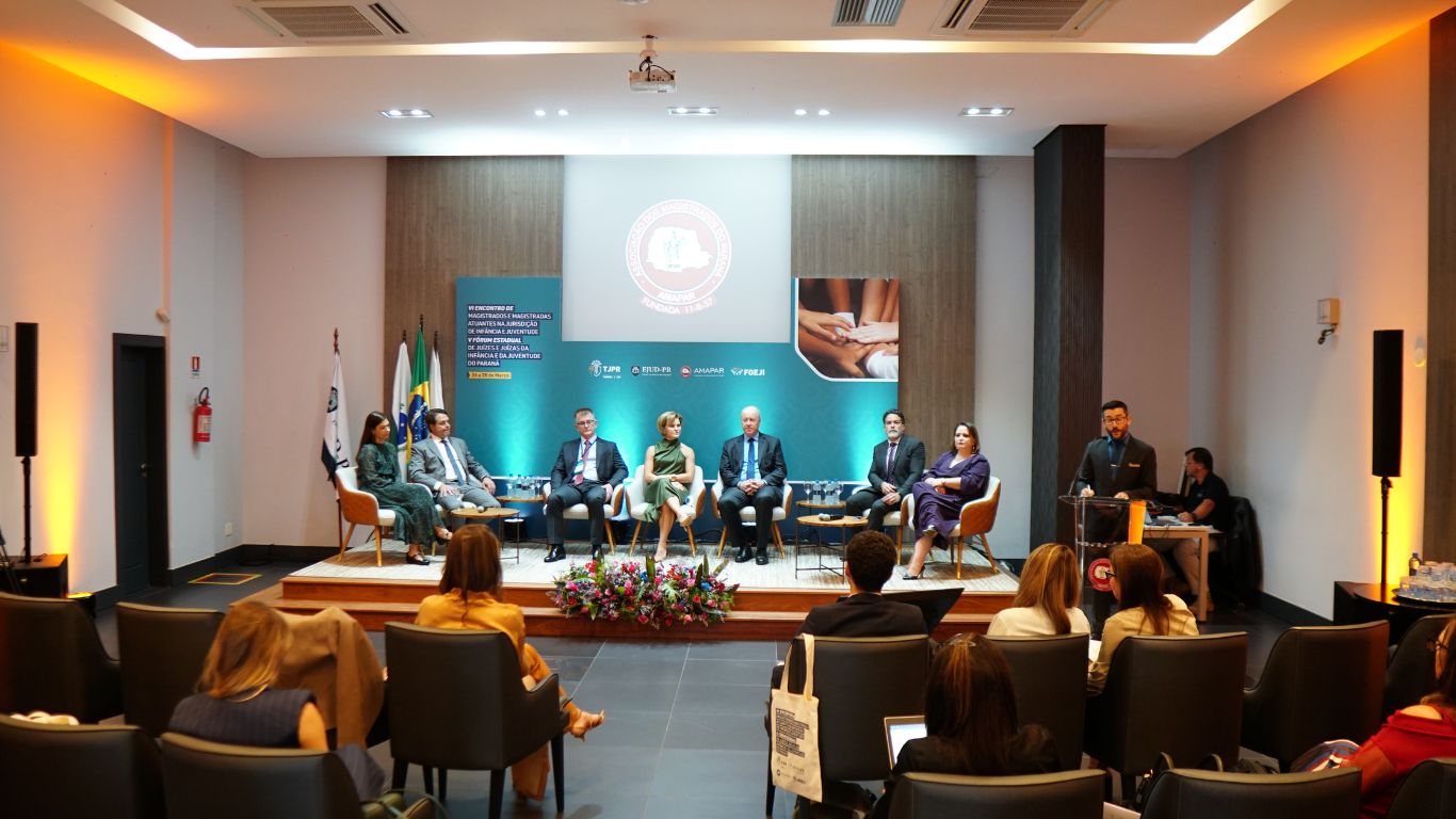 Abertura do encontro de Juízes e Juízas da Infância e Juventude é marcada pela consolidação do evento e comprometimento da magistratura
