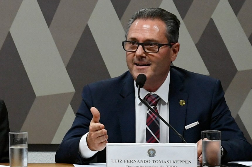 Primeiro do TJPR no CNJ, desembargador Keppen tem o nome confirmado pelo Plenário do Senado 