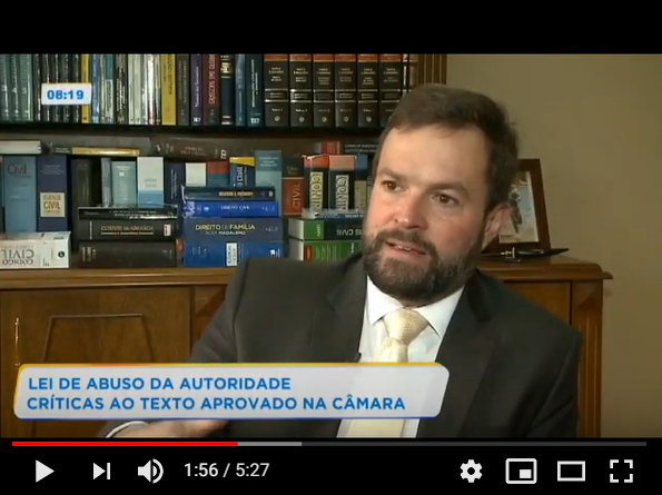 Juiz Luciano Carrasco Falavinha Souza fala à RIC sobre a lei do abuso de autoridade
