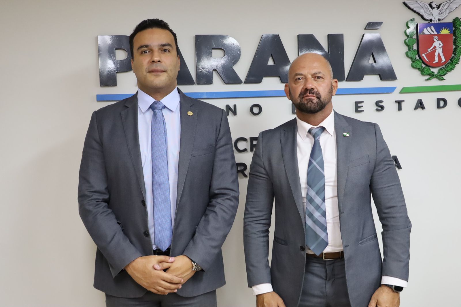 Presidente da AMAPAR participa de reunião institucional na sede da Secretaria da Segurança Pública do Paraná (Sesp)