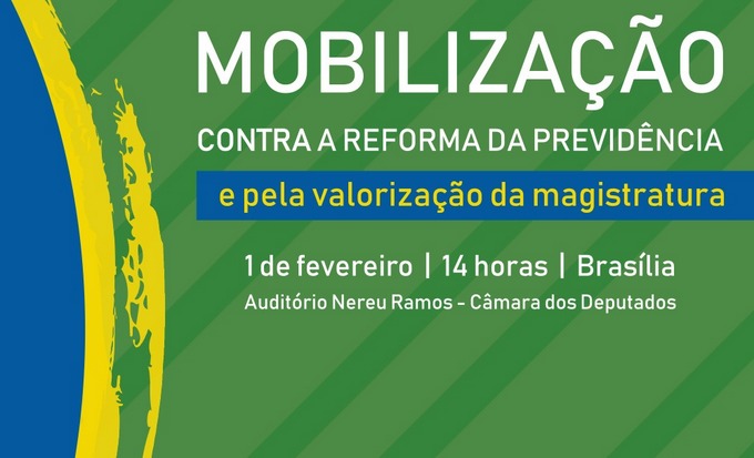 AMAPAR conclama a magistratura a assinar carta à presidente do STF contra a reforma da Previdência e pela valorização da classe