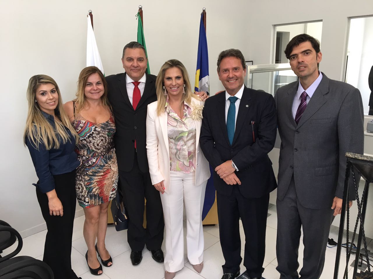 Diretoria da AMAPAR prestigia inauguração do fórum eleitoral da comarca de Santa Fé