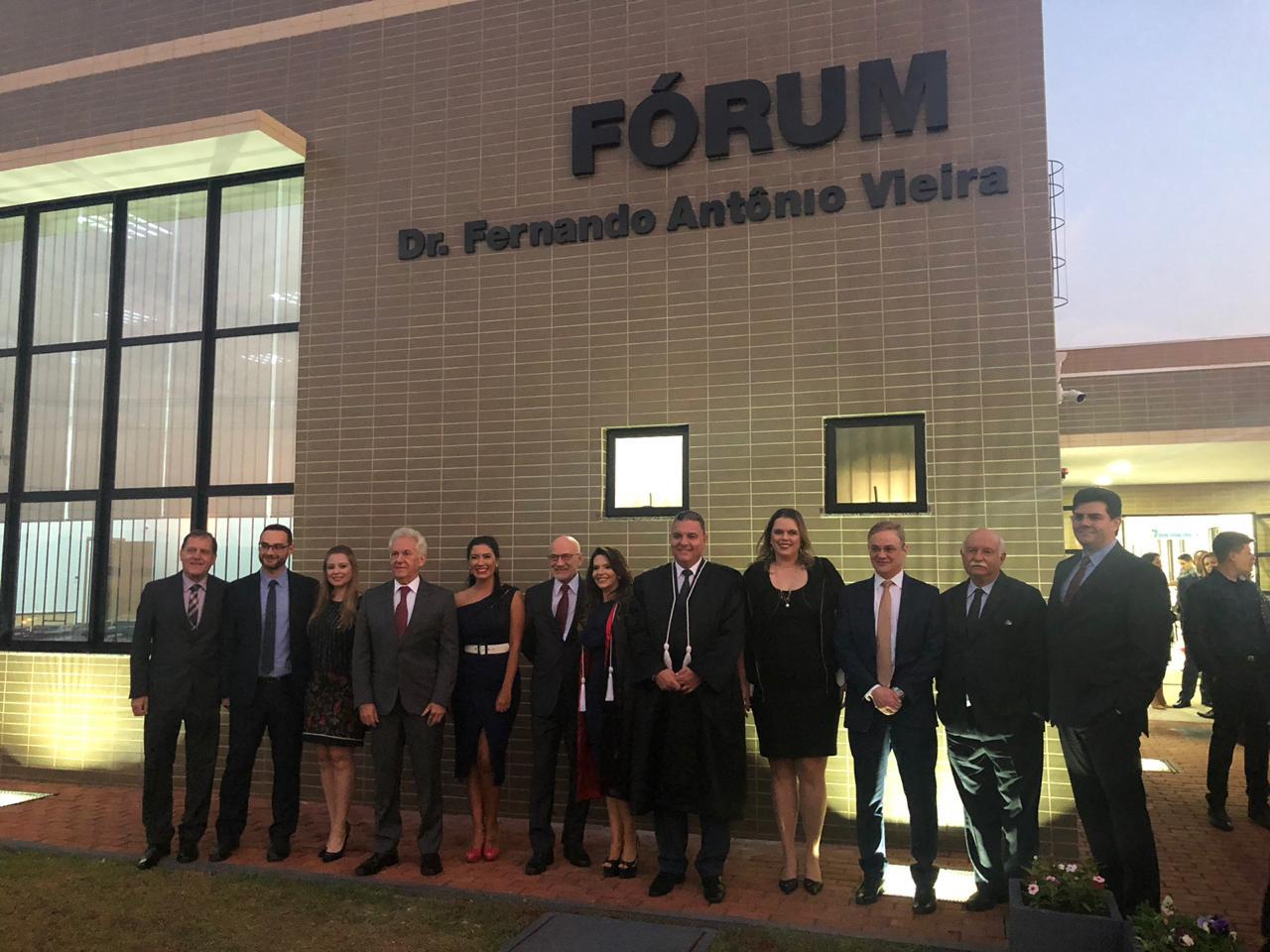 AMAPAR prestigia inauguração do fórum de Palotina e magistrados ressaltam estrutura do espaço