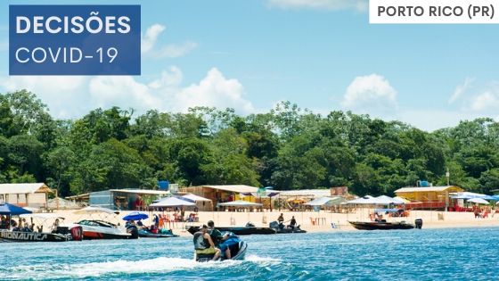 Ao ressaltar o direito à vida e à saúde coletiva, juíza mantém controle nas entradas da cidade de Porto Rico (PR)