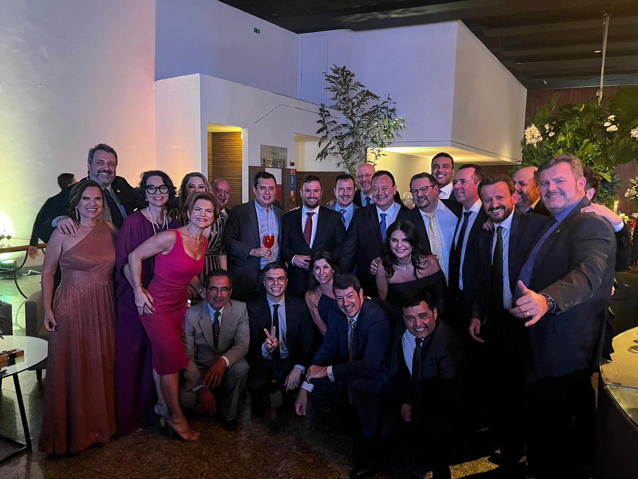 Frederico Mendes Júnior destaca a presença expressiva de magistradas e magistrados do Paraná na posse da AMB 